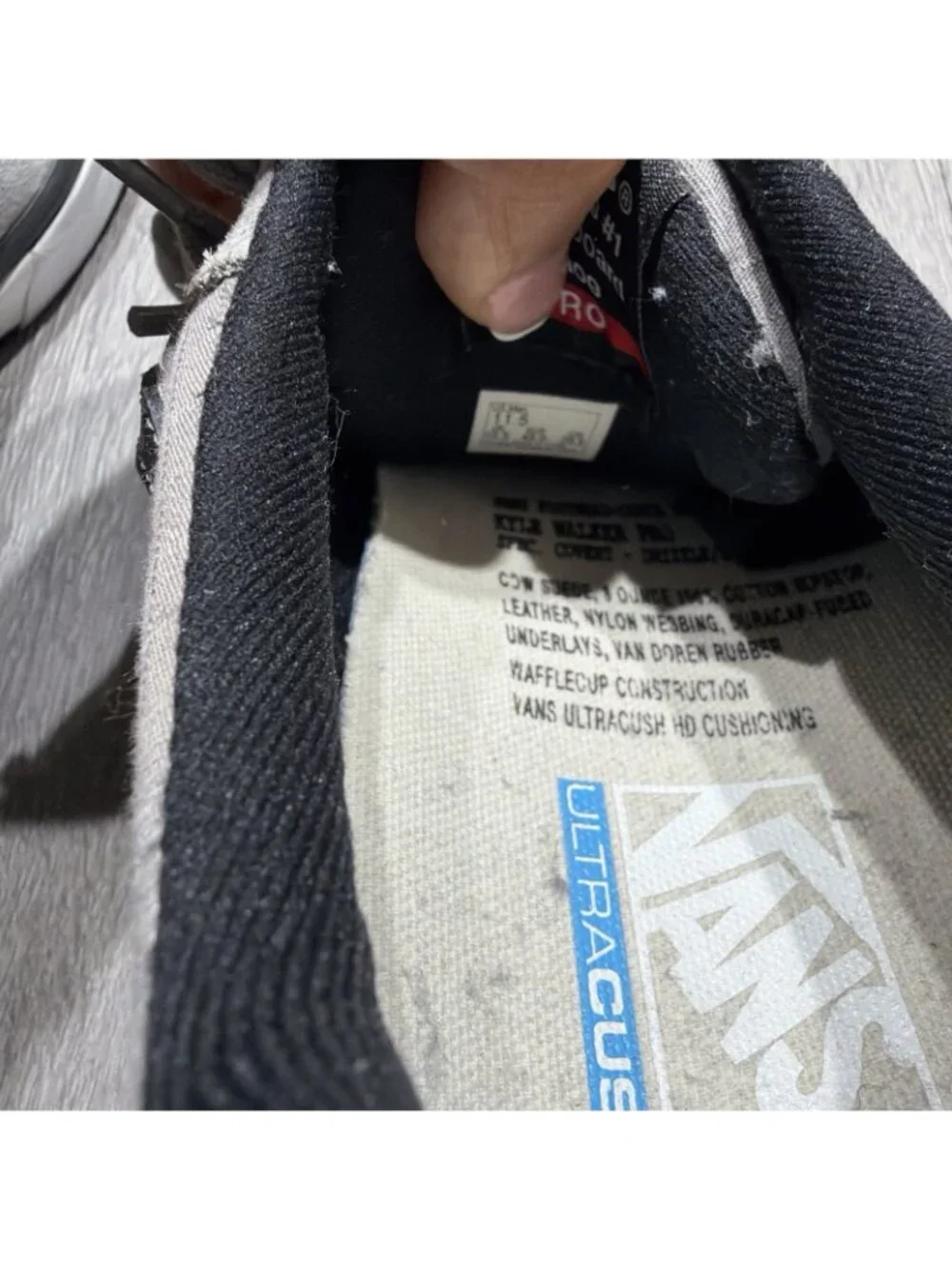 Vans please check